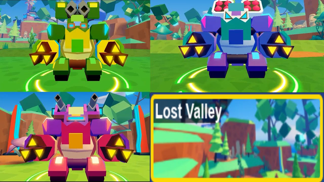 Roblox Bot Clash NEW all lost valley boss