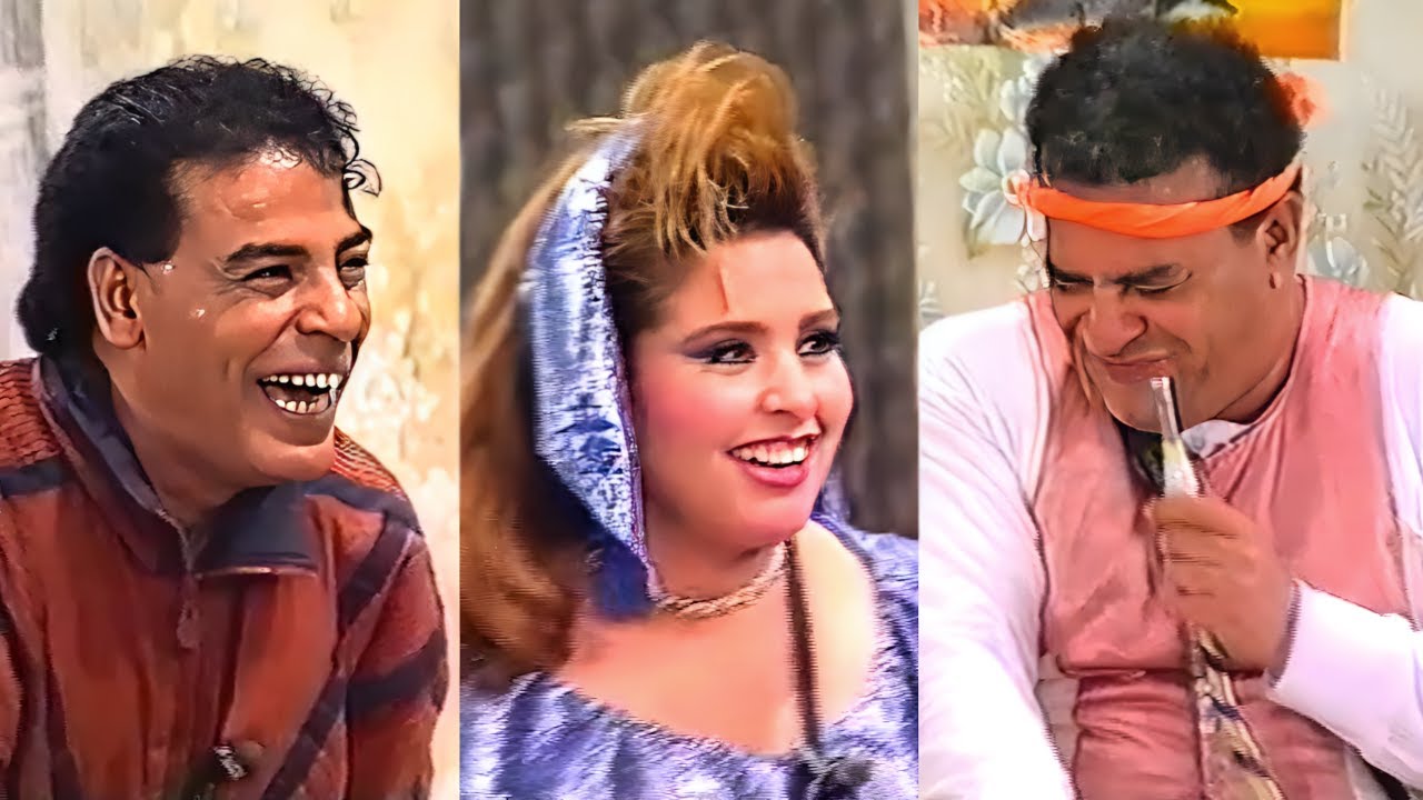 صلاح عبدالله وحسن الاسمر مش قادرين يكملوا المشهد من الضحك وهما بيتريقوا على صابرين😂😂هتموت من الضحك🤣🤣