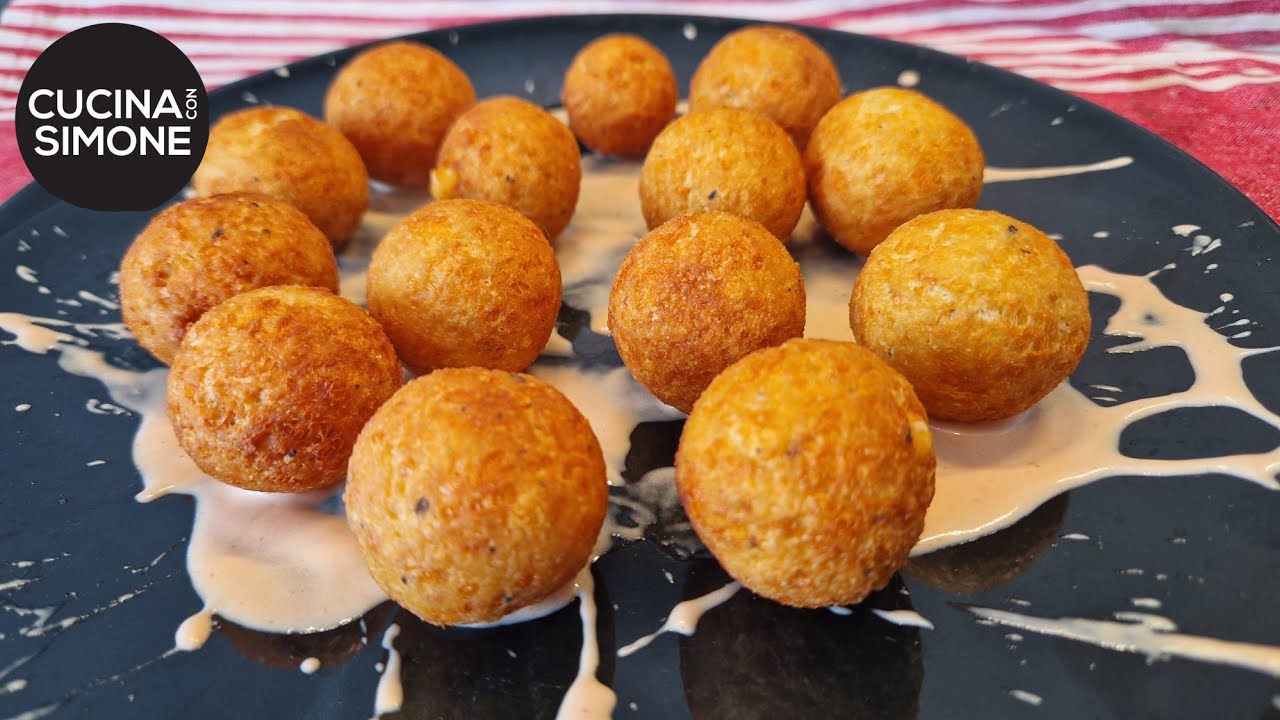 Polpette Cacio e Pepe - Un idea veloce per un apericena
