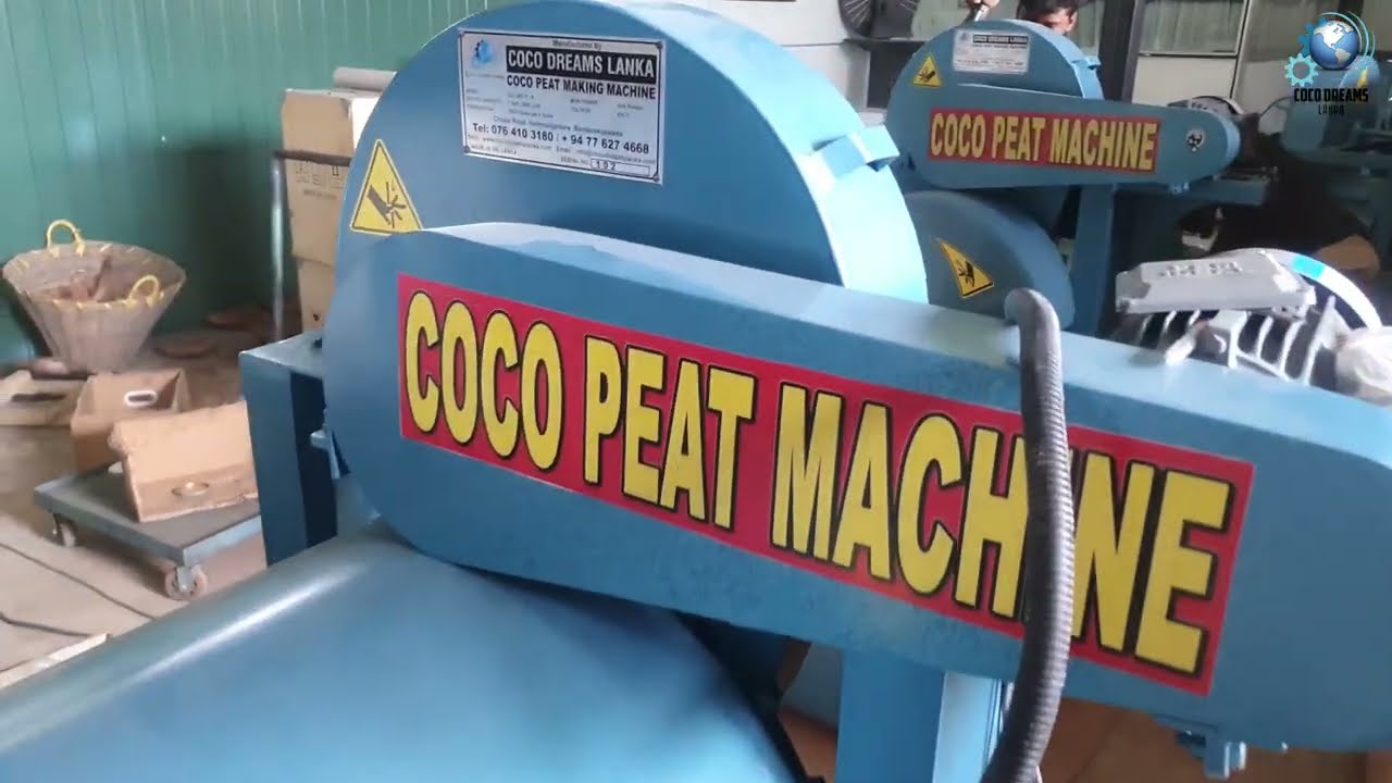 Super High Quality Best Coconut Husk Crusher Machine Made in Sri Lanka |Coco Peat