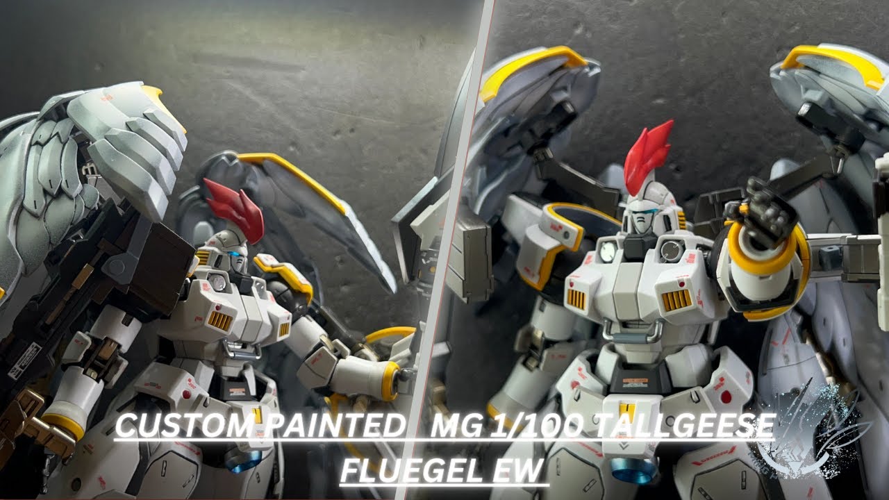 Custom Painted MG 1/100 TALLGEESE FLUEGEL EW
