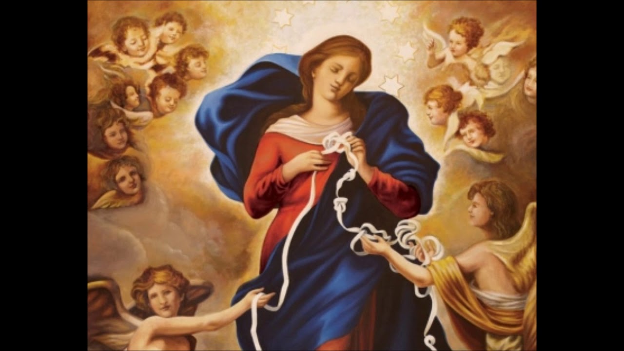 Oração a Nossa Senhora Desatadora pela Famílias