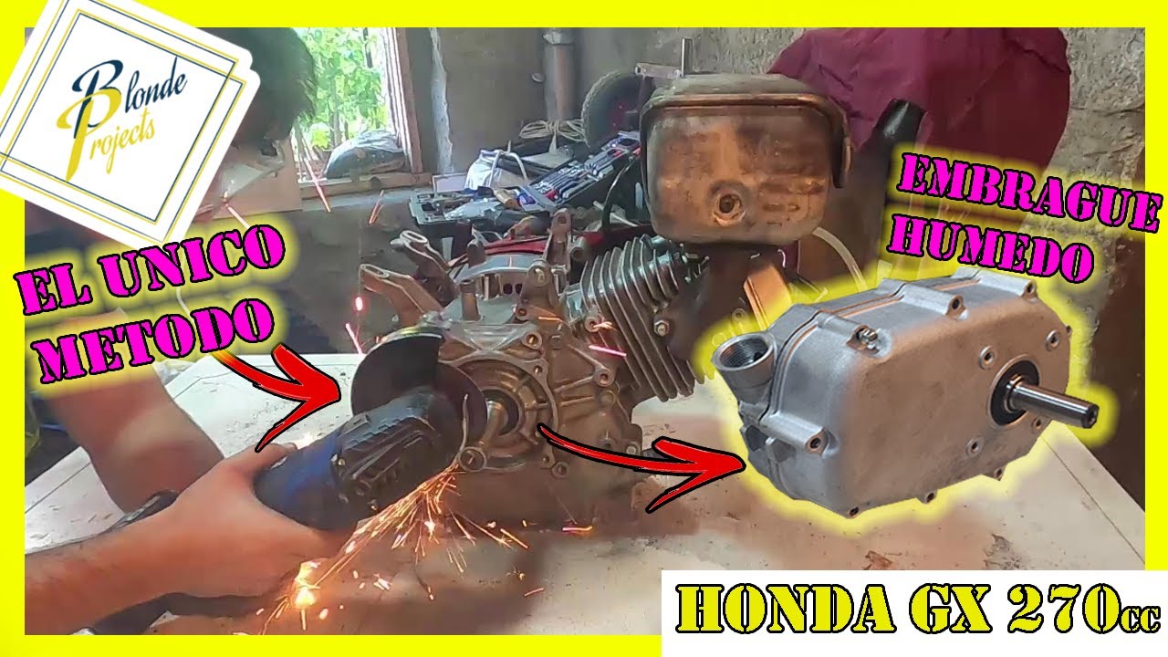 Como 𝗜𝗡𝗦𝗧𝗔𝗟𝗔𝗥 un 𝗘𝗠𝗕𝗥𝗔𝗚𝗨𝗘 Centrifugo 𝗛ú𝗺𝗲𝗱𝗼 para GO KART Honda gx270🤔|Fabricamos el 𝗘𝗝𝗘 desde Cero😱