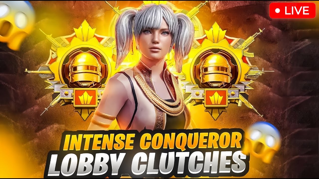 Intense Conqueror lobby IN PUBG MOBILE