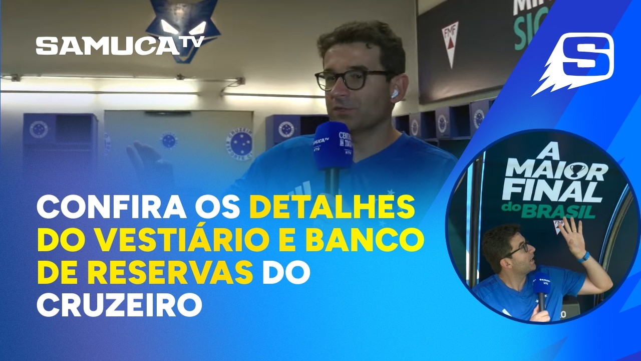 EXCLUSIVO! SAMUEL VENÂNCIO MOSTRA OS BASTIDORES DO MINEIRÃO ANTES DA FINAL