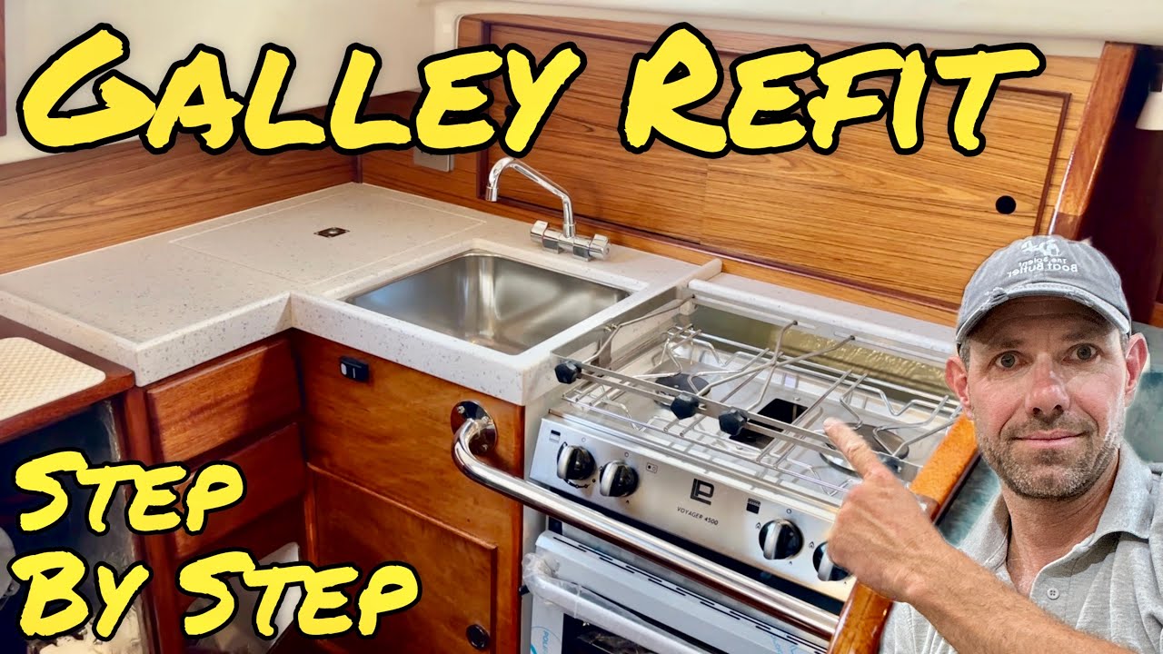 GRIM to GREAT! - Galley Rebuild on a Contessa 32 - Part 2 (Project Lottie Ep 37)