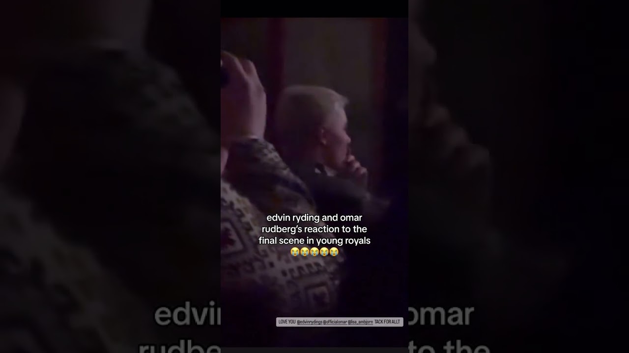 Edvin and Omar reacts to final scene Young Royals