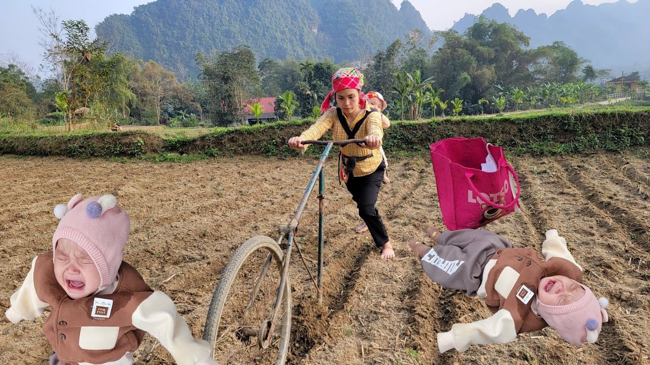 FULL VIDEO: Kind single mother grows corn and prepares welfare benefits for poor boy