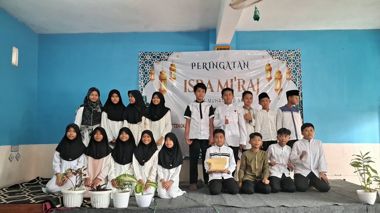 PENAMPILAN MAHALUL QIYAM ANAK KELAS 6 DALAM ACARA ISRO' MI'ROJ 2026
