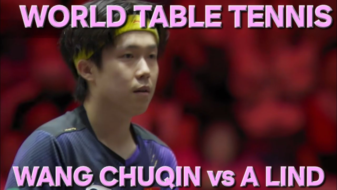 Wang Chuqin China vs Anders Lind Denmark Top 20 Points Highloghts Singapore Smash 