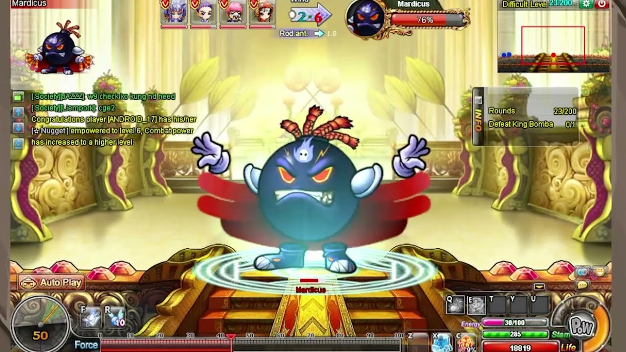 DDTANK TWO 5.5 GULU KINGDOM DIFFICULT STAGE 4 (BOSS)