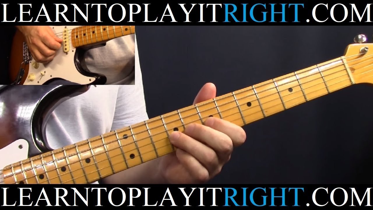 Blue Jean Blues Solo 1 - ZZ Top - Fast and Slow