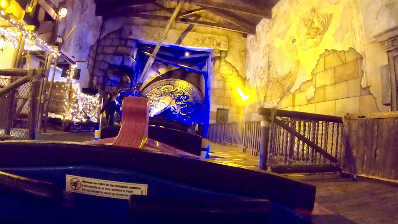 Poseidon (Europa-Park) at Night | OnRide