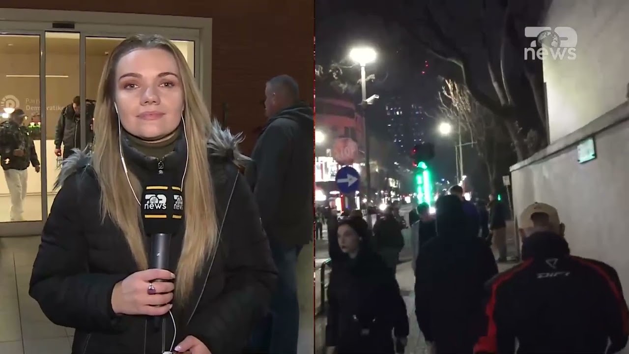 Kaos në zonën e ish-Bllokut/ Protestuesit hedhin bomba molotovë, policia i shpërndan me ujë