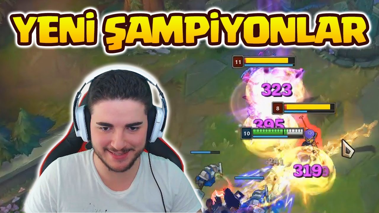 FARKLI ŞAMPİYONLAR OYNUYORUM! (Yayın Anları 58)
