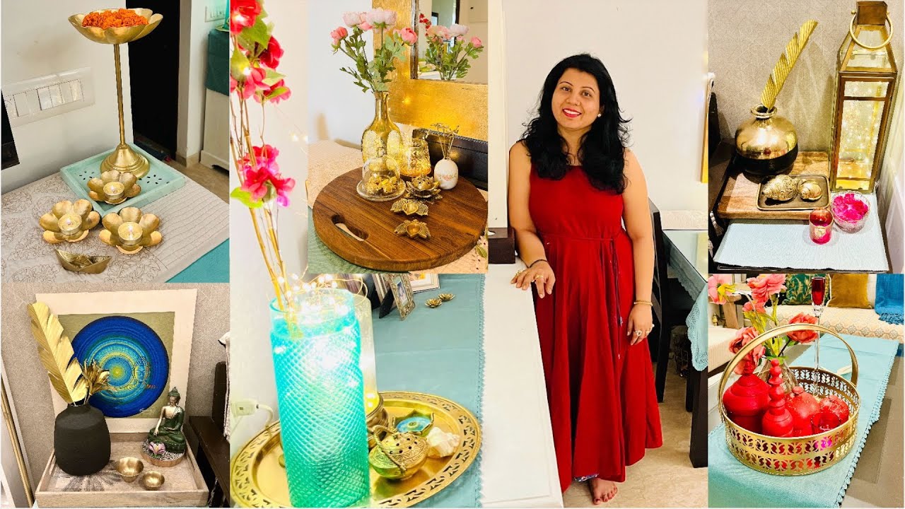Last Minute Mein Pura Change Karke Ghar Ko Ready Kar Diya Diwali Raat ke Liye 🪔 Decoration Ideas