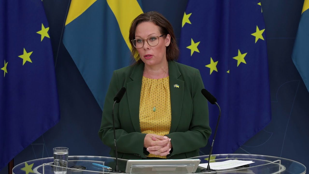Pressträff om migrationen till Sverige 2024