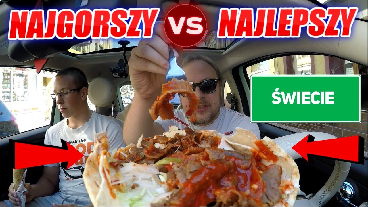 TEST NAJGORSZY VS NAJLEPSZY KEBAB ŚWIECIE