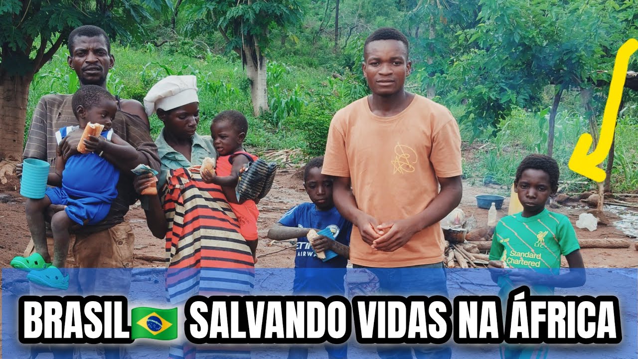 GRAÇAS AO BRASIL (🇺🇲🇧🇷) ELES TIVERAM UM NATAL DIGNO COM COMIDA E ROUPAS PARA AS CRIANÇAS 🎄❤️