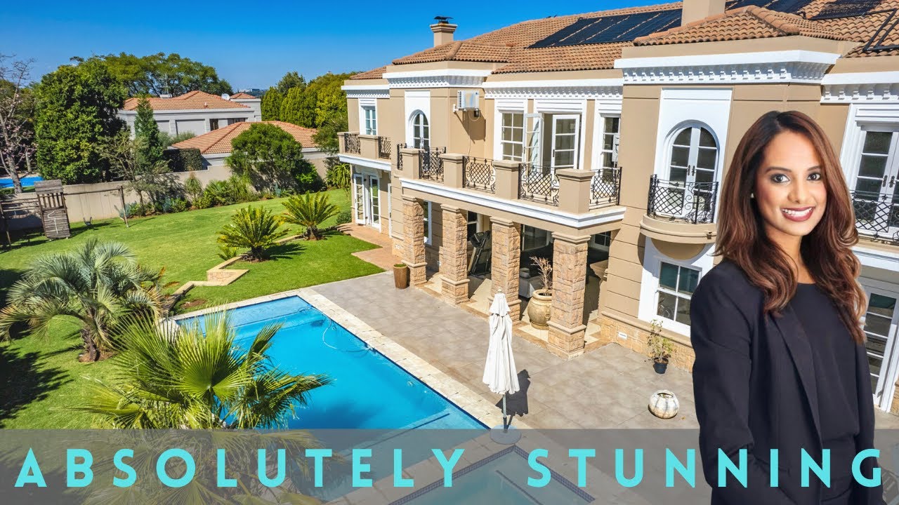 Touring R9,499,000 SPACIOUS FAMILY HOME in Bryanston