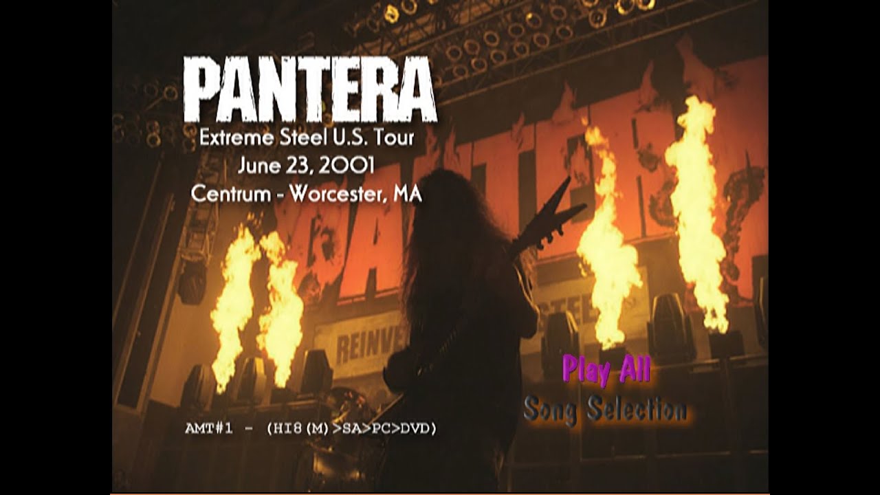 Pantera - Live in Worcester, MA. 06/23/01