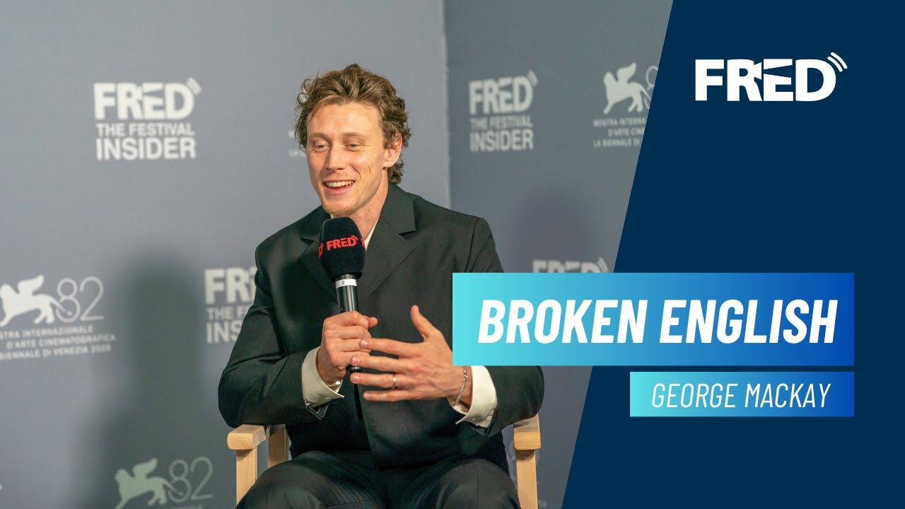 Intervista: George MacKay &ndash; BROKEN ENGLISH | #venezia82