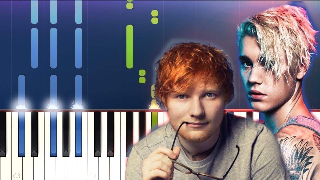 Ed Sheeran & Justin Bieber - I Don't Care (Piano Tutorial)