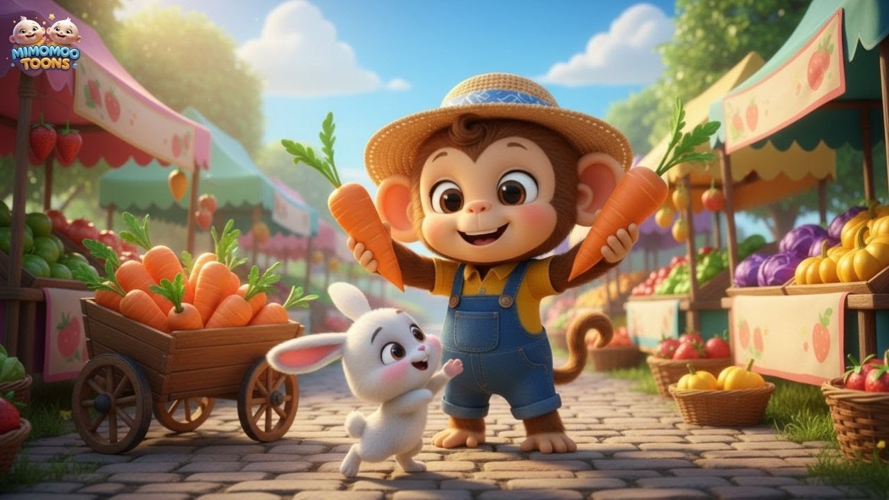 Monkey Farmer Makes Huge Mistake, Bees Attack, Farm Adventure Goes Viral | 3D cartoon Animation