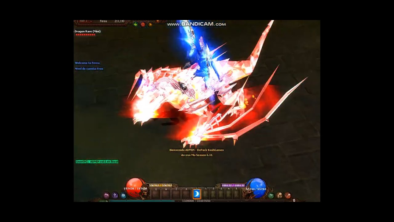 MU Online Season 16 - New Mount - Ice Dragon