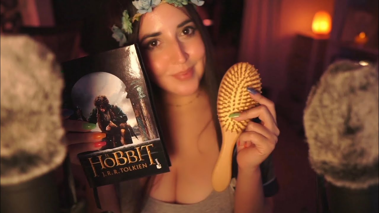 ASMR 🥰 VEN CONMIGO TE HABLO SUAVE, TE LEO EL HOBBIT