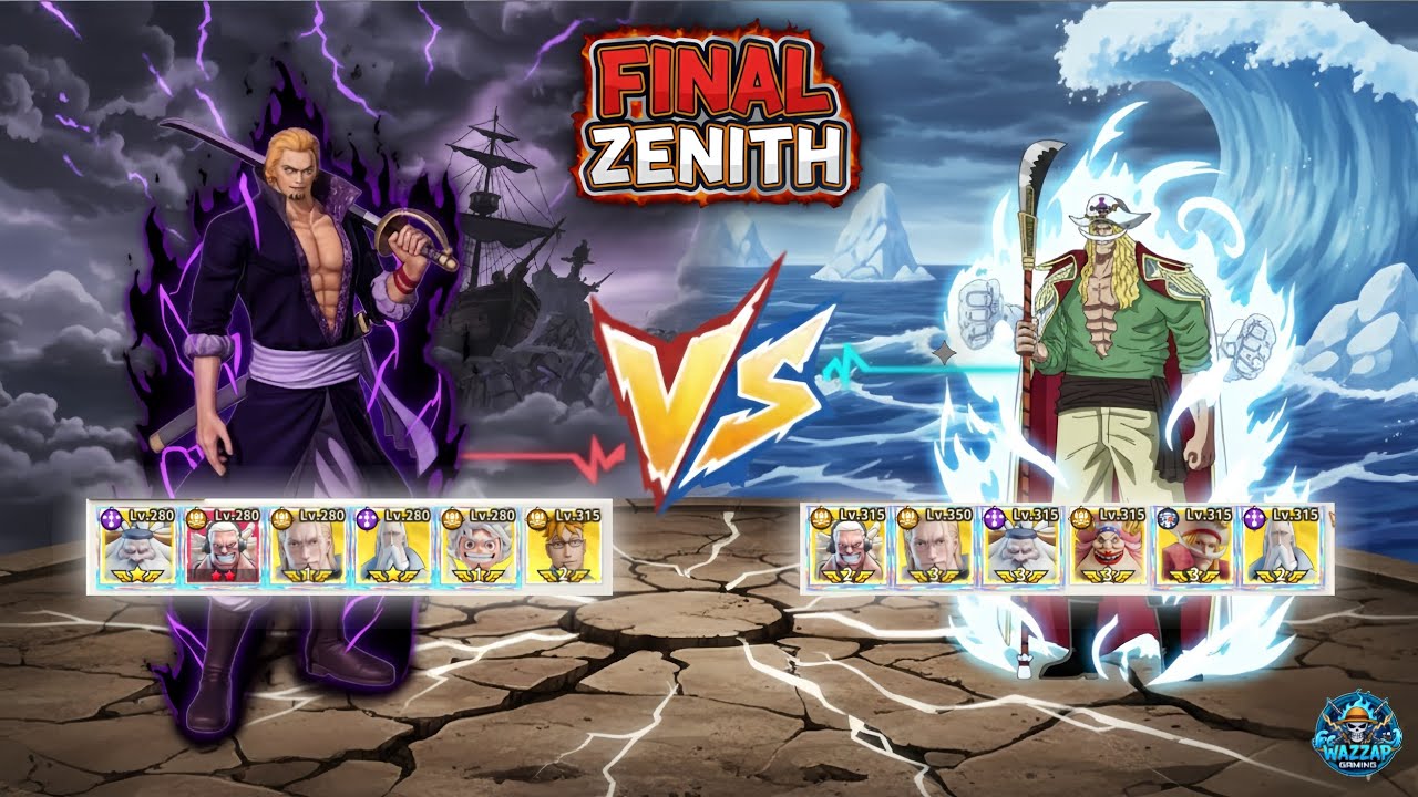 PRIME WHITEBEARD VS PRIME RAYLEIGH 🔥 FINAL ZENITH CN - OP SAILING KINGDOM | SAILING TREASURE | KOS