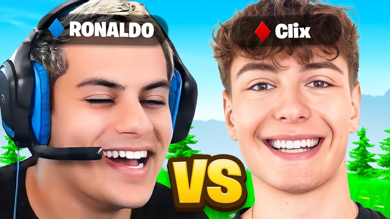 Clix VS Stable Ronaldo 1v1 Wager!
