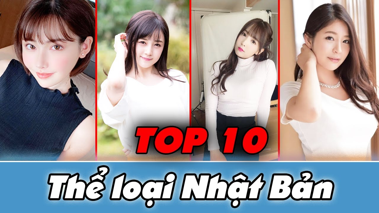 TOP 10 người đẹp được yêu thích nhất thể loại người lớn Nhật Bản