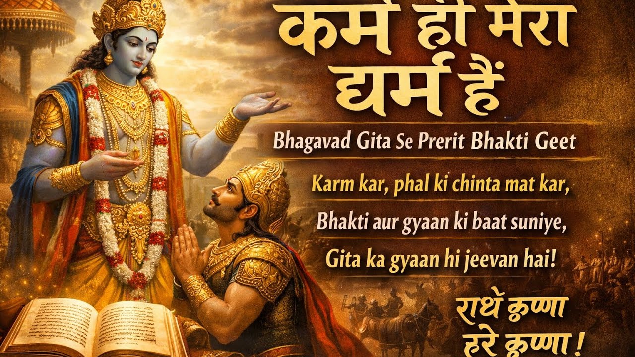 कर्म ही मेरा धर्म है | Karm Hi Mera Dharm Hai – Bhagavad Gita Se Prerit Bhakti Song 2026
