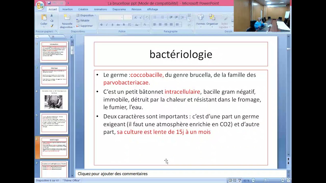 1.08 Brucellose  (Pr Aissat)