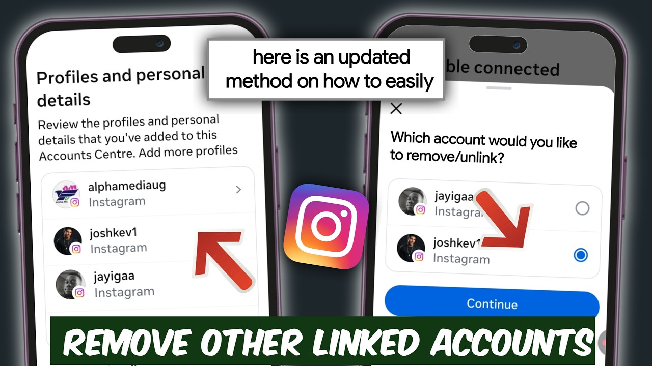 Как удалить профиль Instagram или Facebook из Центра аккаунтов