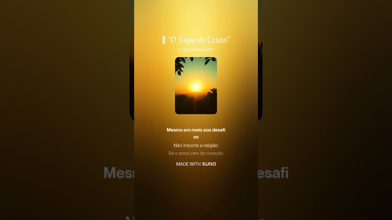 O Toque de Cristo