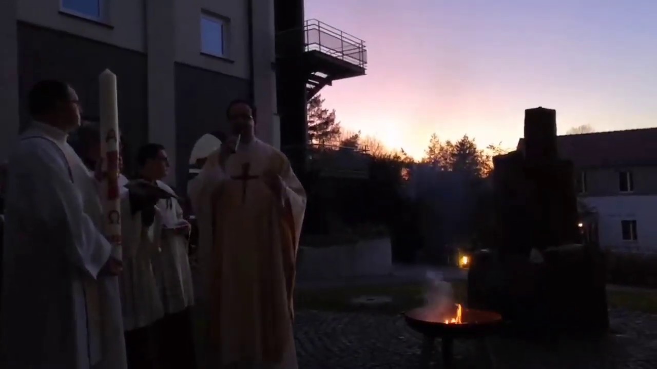 Osternacht aus dem St. Bonifatiuskloster in Hünfeld