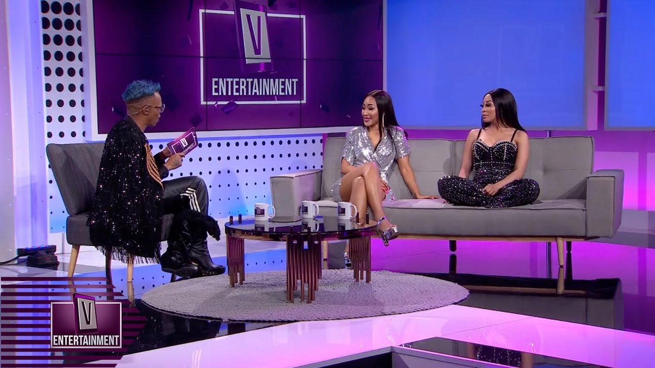 Mpumi Mops & Khanyi Mbau Chat Reality TV | V-Entertainment