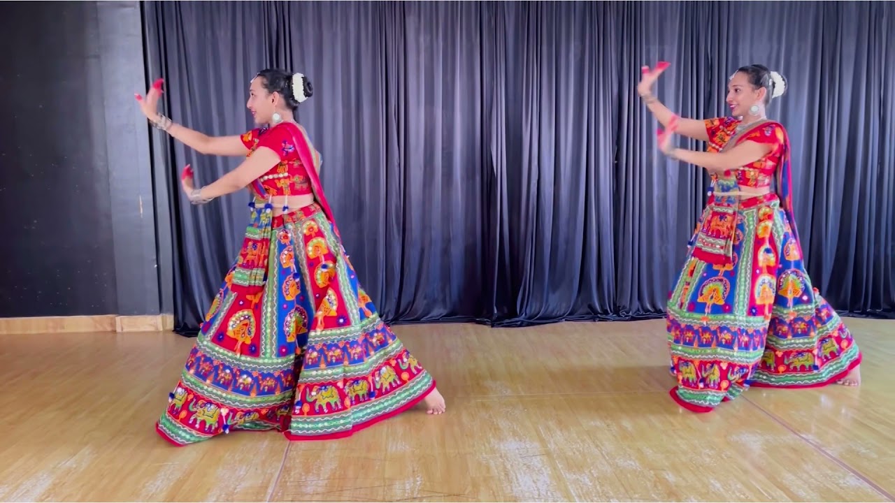 Barso Re Megha!Nagadasang dhol! Shubharambh!Navratri special!Dandiya! Choreography By Nithesh Gupta!