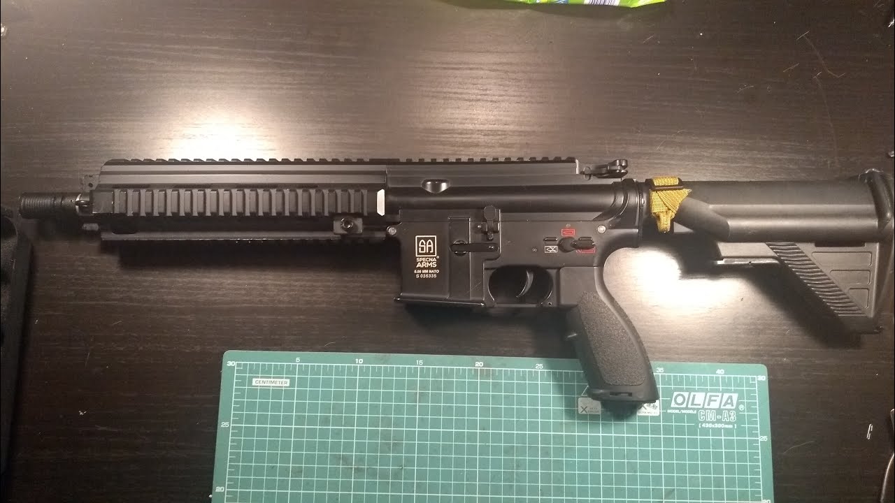 Czas na Airsoft #29 HK 416 Specna Arms SA-H02 Tuning CQB