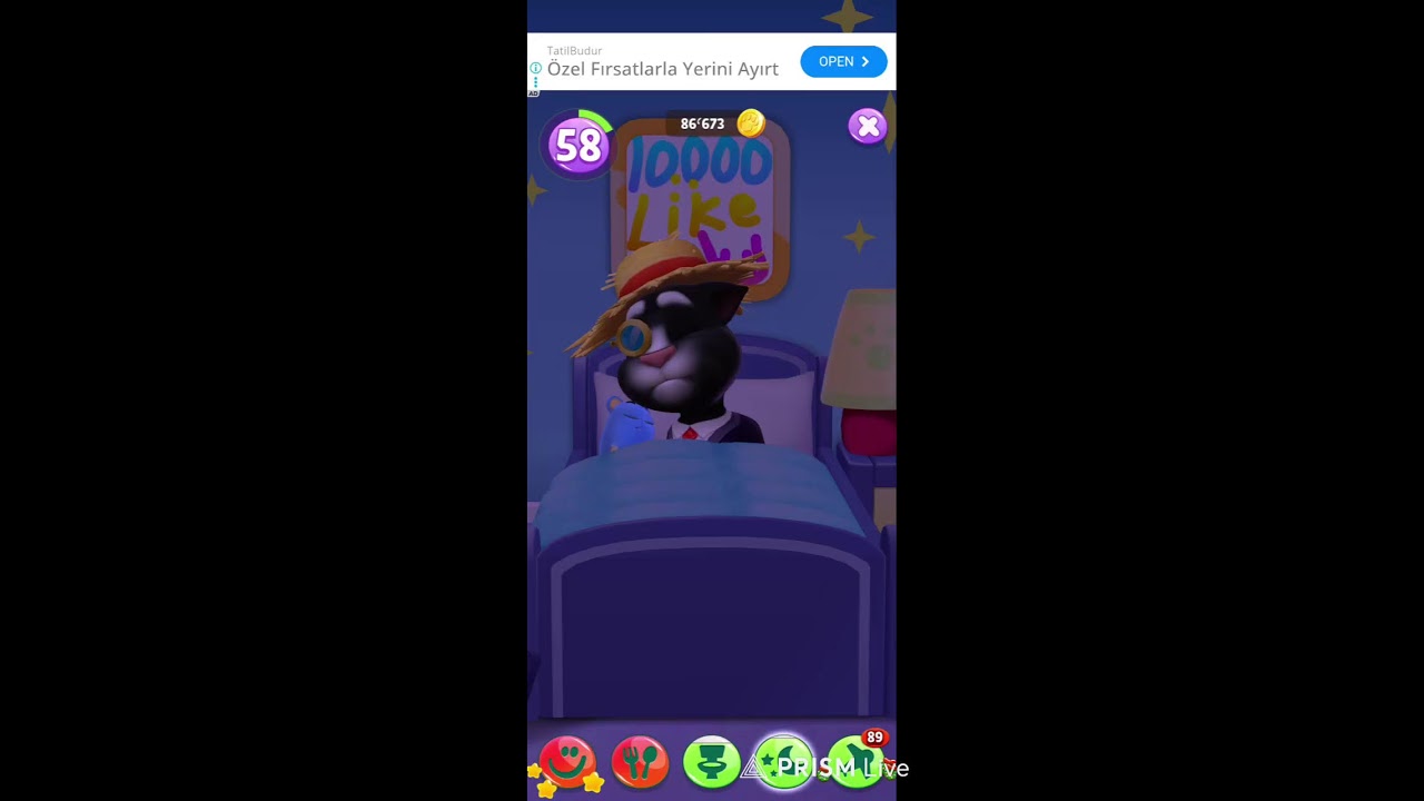 My Talking tom great video no comment#535#talkingtom #viral #funny #cat