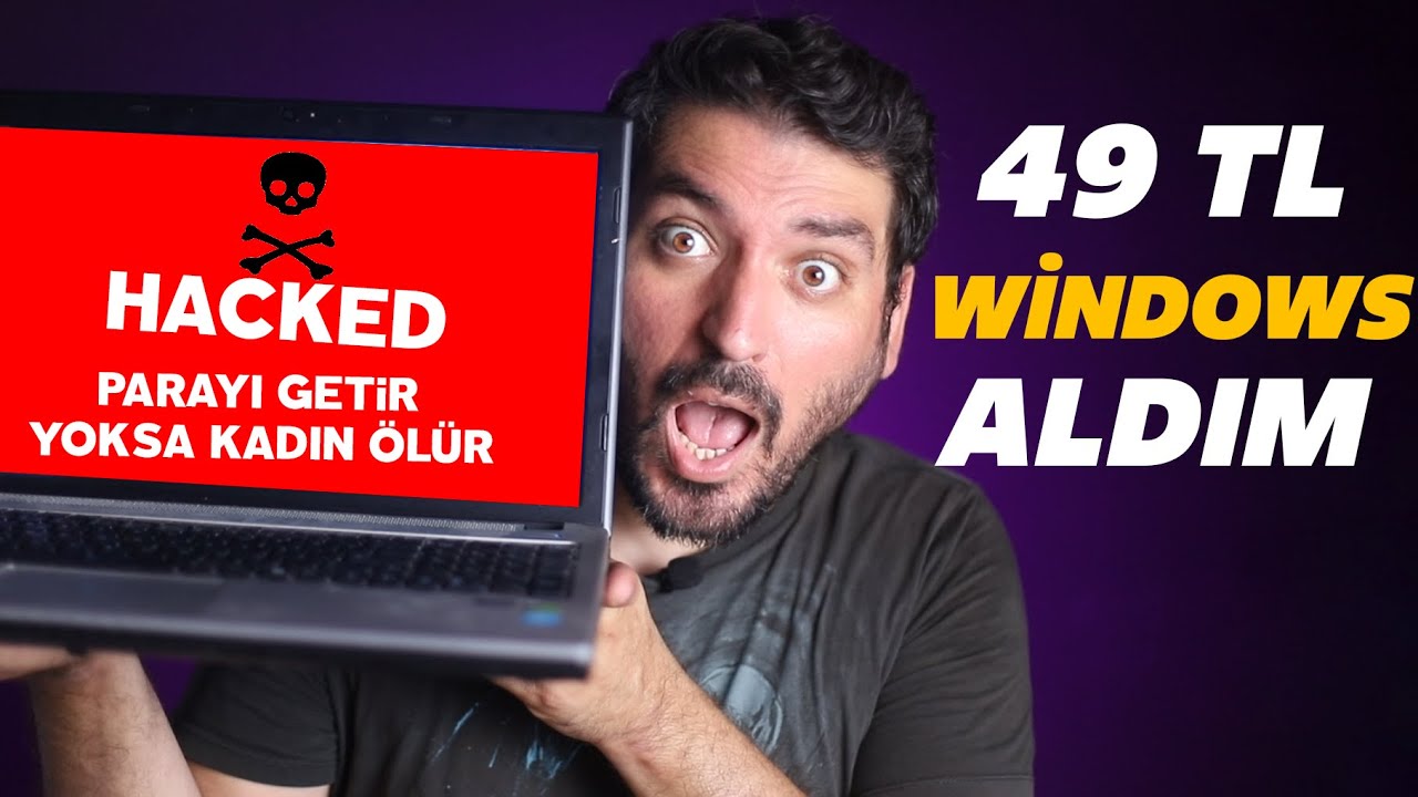 49 TL'YE WİNDOWS 10 HOME LİSANSI ALDIM - Ucuz Windows 10 OEM Key - Retail Key
