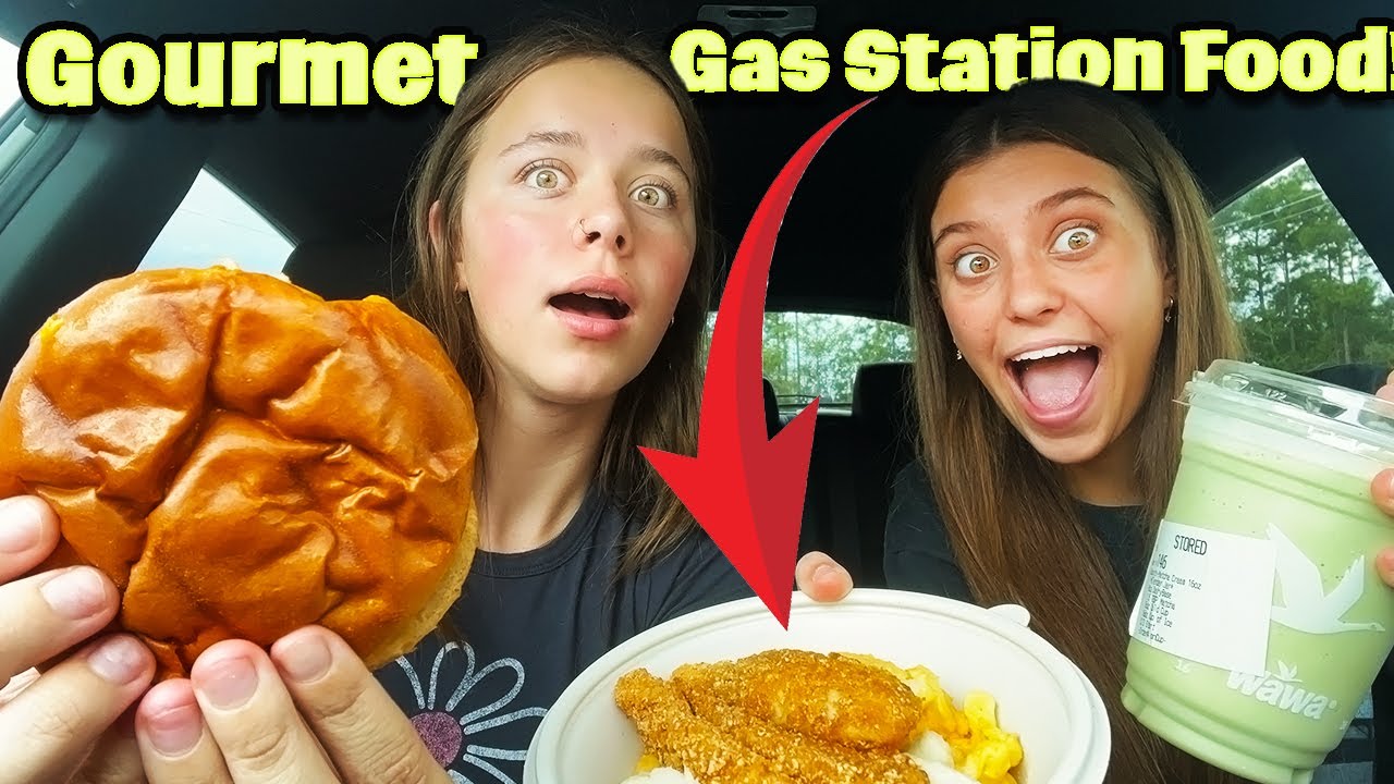 Trying the BEST gas station food!!