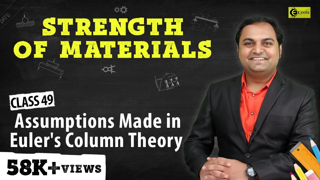 Problem on Calculation of Euler's Load - Columns and Struts - Strength of Materials