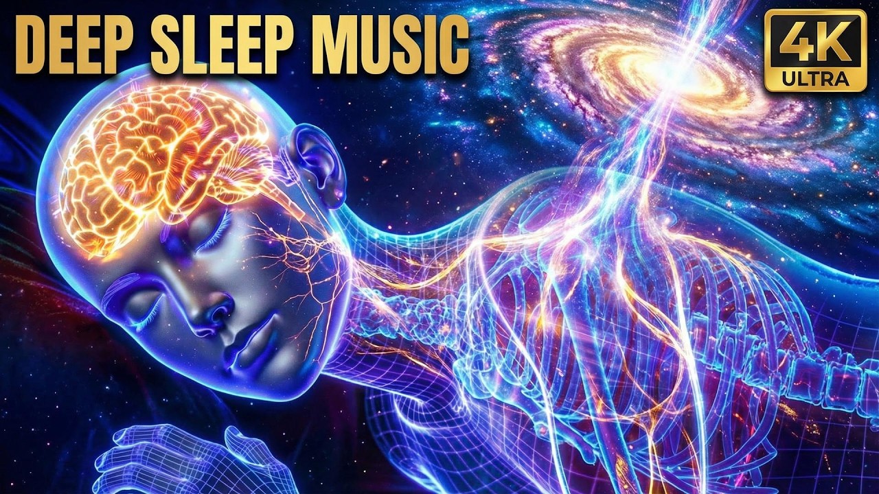 432Hz + 528Hz + 741Hz | The DEEPEST Healing Sleep: Whole Body Regeneration & Relieve Stress #8