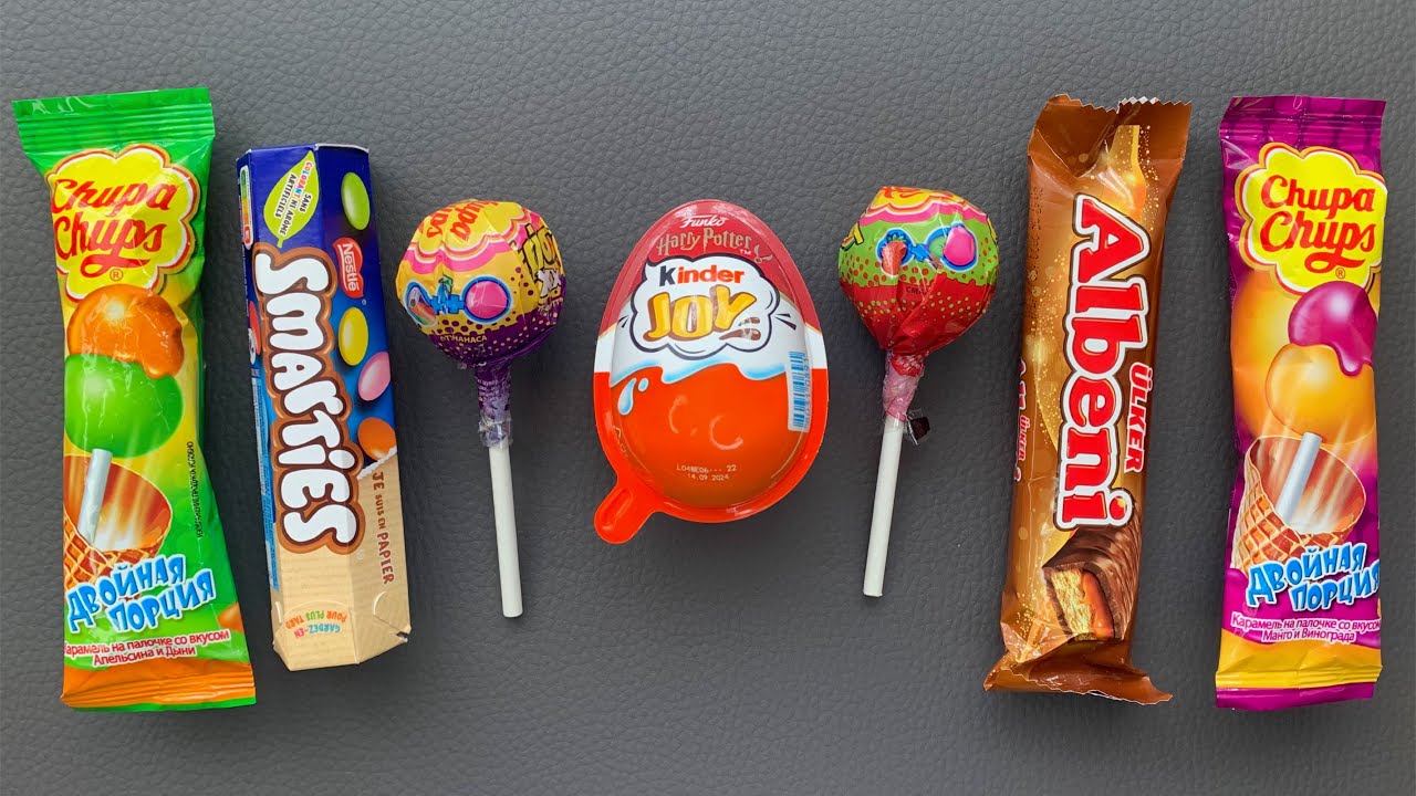 Candy Lollipops and Sweets | Yummy Rainbow Lollipops Unpacking | ASMR | Satisfying Video