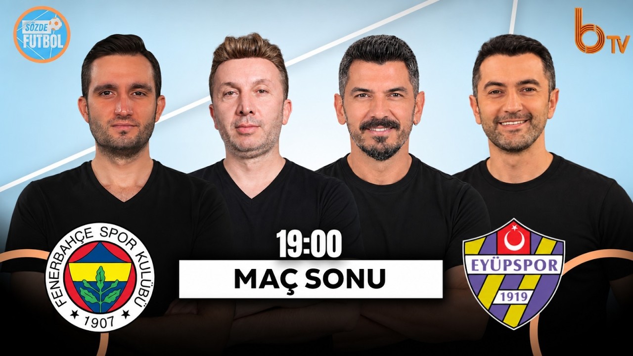 Fenerbah&ccedil;e - Ey&uuml;pspor Ma&ccedil; Sonu |&nbsp;Evren Turhan, Samet S&uuml;ner, Deniz Ateş Bitnel ve Onur Yıldız