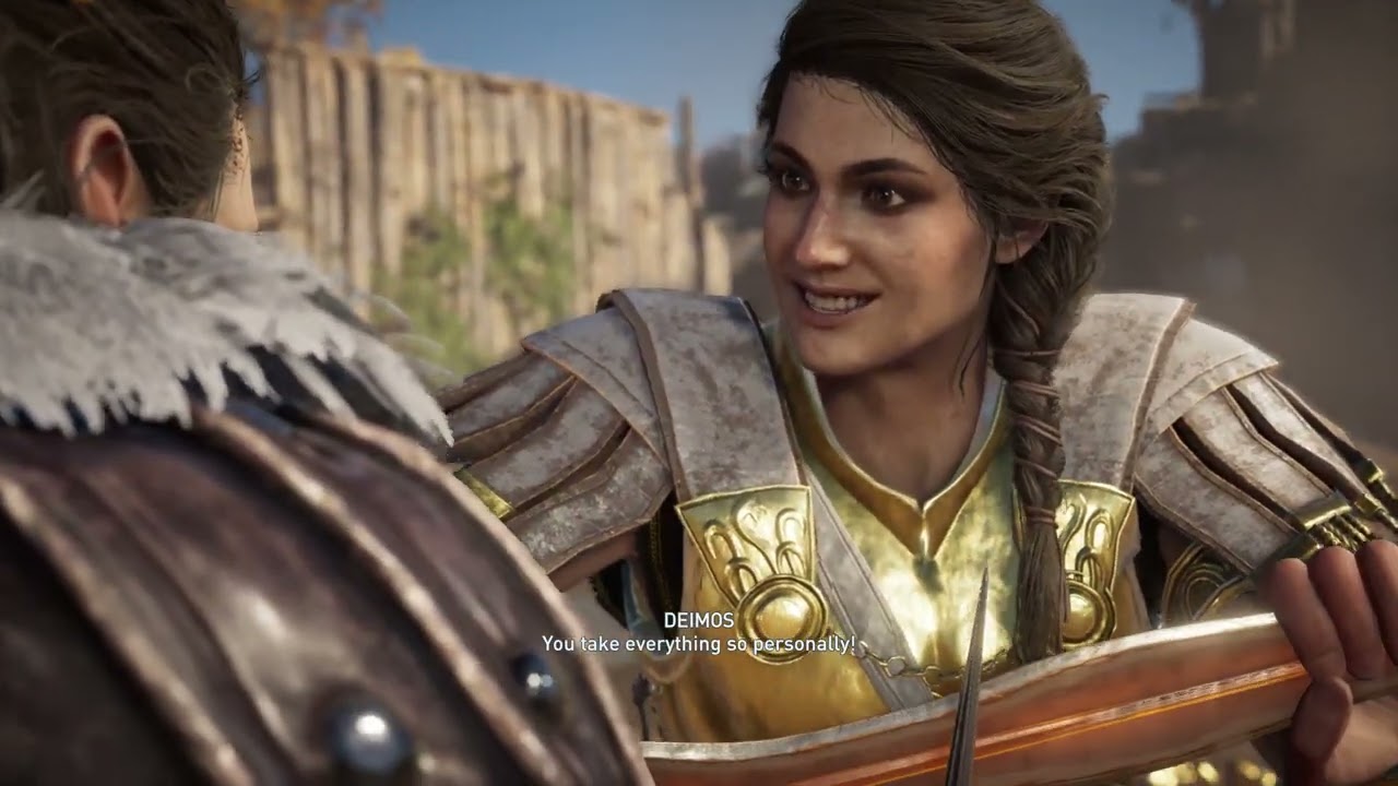 Assassin’s Creed Odyssey - Death of Brasidas, killed by Deimos (Kassandra)