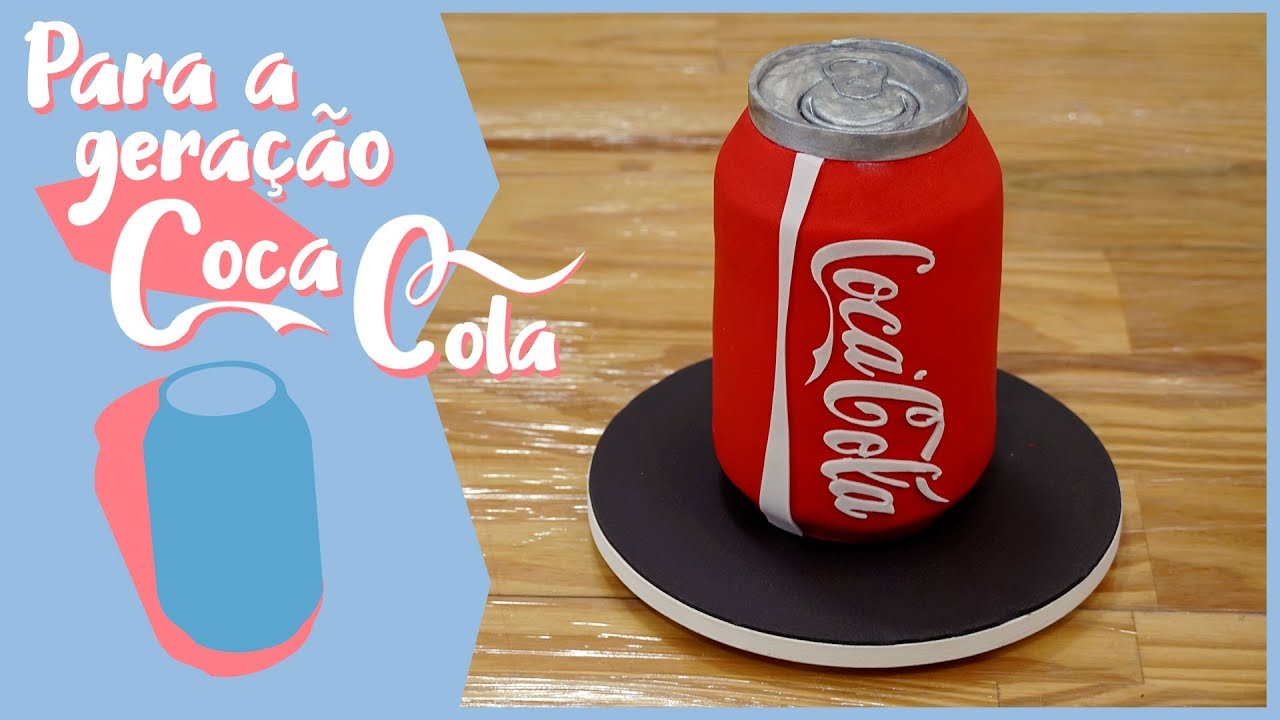 BOLO DE LATA DE COCA-COLA